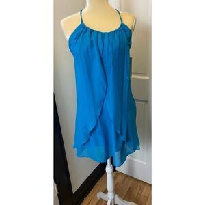 Hailey Logan by Adrianna Papell Prom Dress Turquoise Formal Gown - Size 7/8